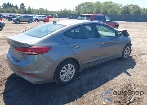 2017 Hyundai Elantra Se from USA, damaged, VIN KMHD74LF7HU115540